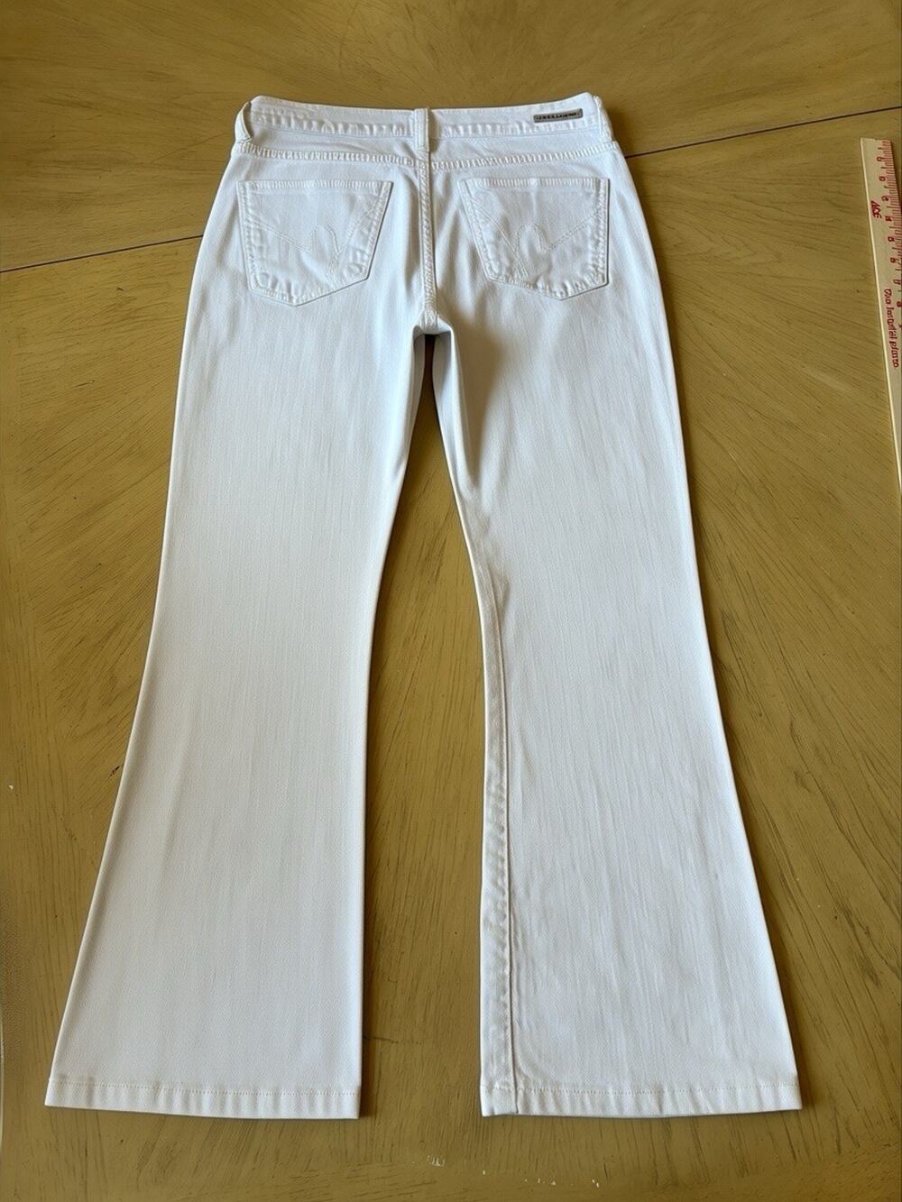 Citizens Of Humanity Jeans Womens 29 White Kelly Low Rise Bootcut USA